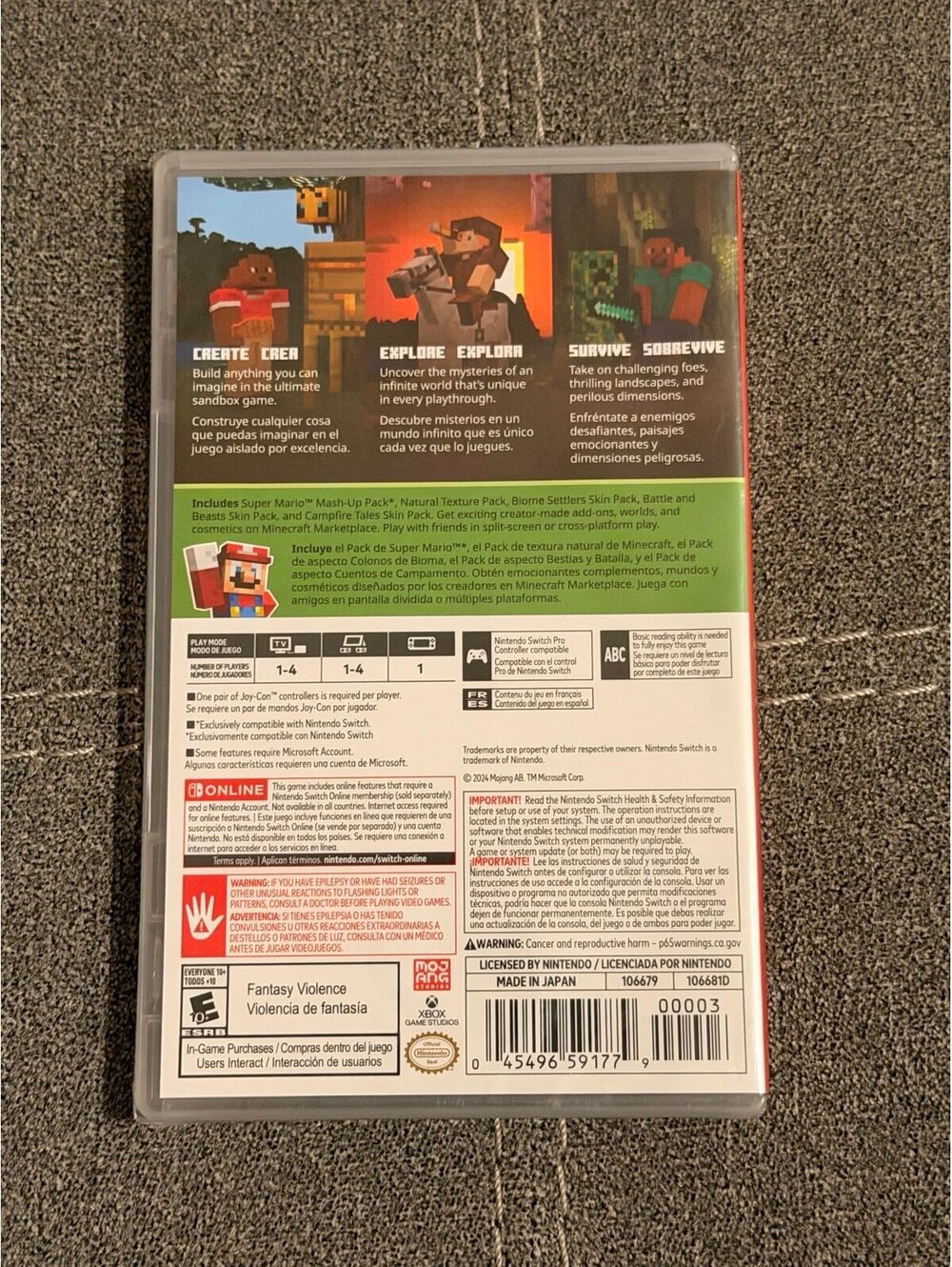 Minecraft for Nintendo Switch - Picture 3 of 3